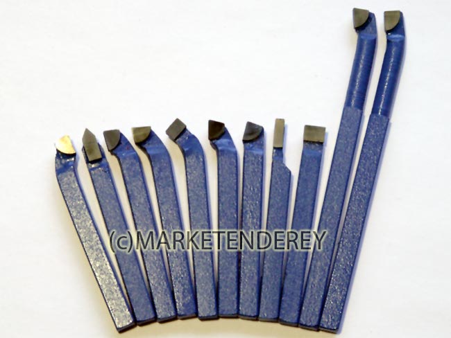 DREHSTAHL-DREHMEISSEL-11er-Satz-6x6mm-Nagelneu-050121
